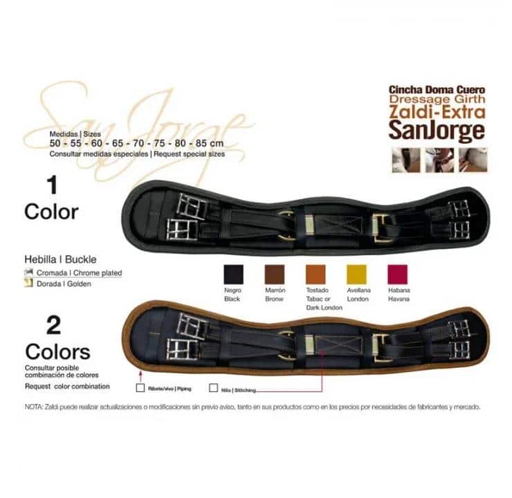 Sangle SANJORGE Dressage