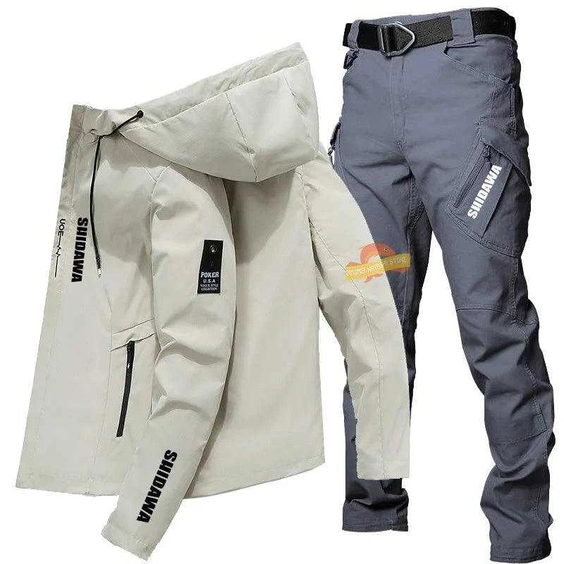 New Mens Fishing Clothes Suit High Quality Spring Summer Sun Protection Jacket Tactical Pants Outdoor Sports Waterproof Clothing – Image 7