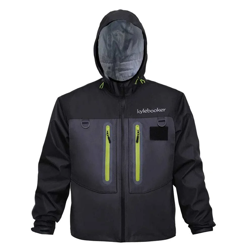 Kylebooker Breathable Wading Jacket 3-Layer Waterproof and Breathable Fabric – Image 2